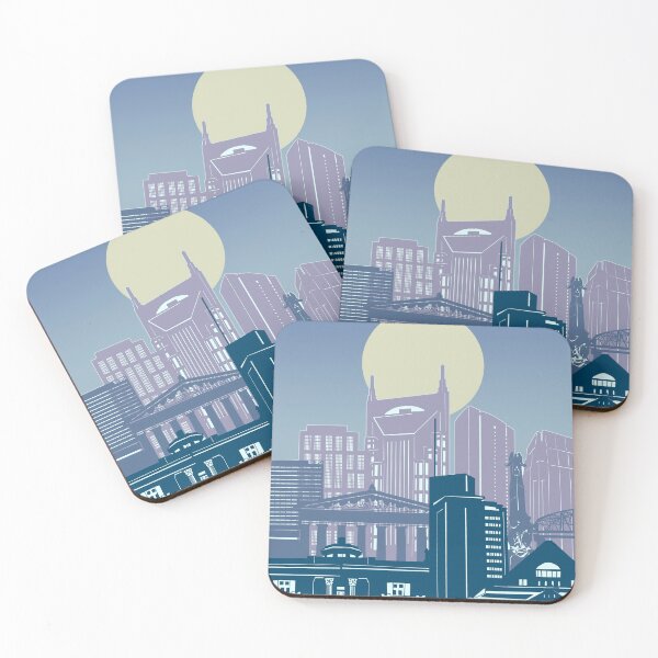 Item preview, nashville skyline designed and sold by BekimART2.