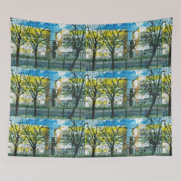 Item preview, Barns Road, Winter Sunset designed and sold by Kyleacharisse.