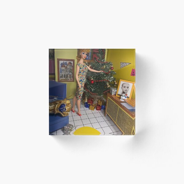 Barbie's Special Christmas Acrylic Block