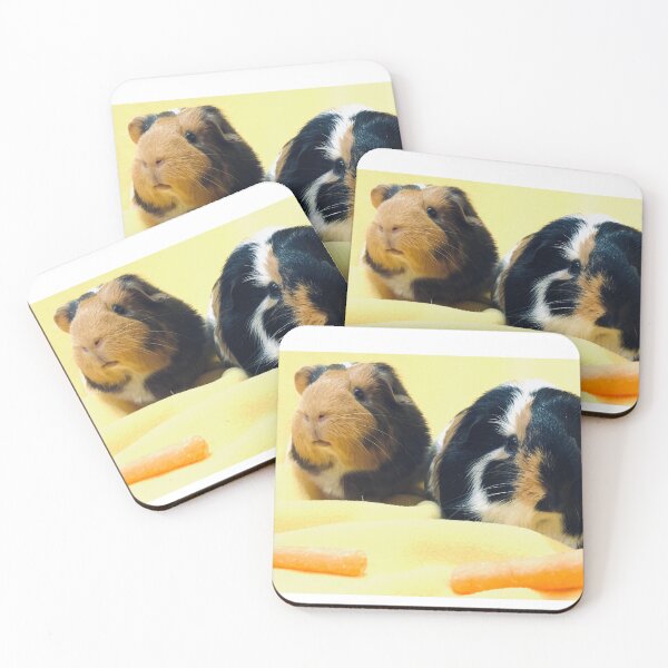 Item preview, Guinea pigs with baby carrots designed and sold by photographieJEM.