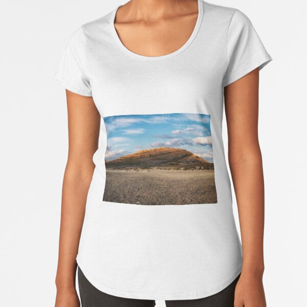 moonscape mountian ireland Premium Scoop T-Shirt
