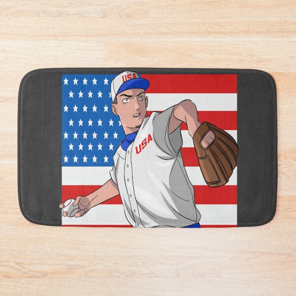 Item preview, Baseball Pitcher American Flag USA designed and sold by Nosek1ng.