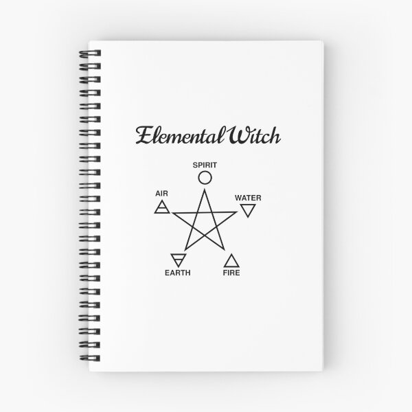 Item preview, Elemental Witch (Spirit, Water, Fire, Earth, Air) designed and sold by spoeg.