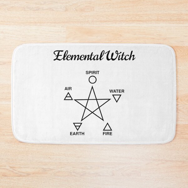 Item preview, Elemental Witch (Spirit, Water, Fire, Earth, Air) designed and sold by spoeg.