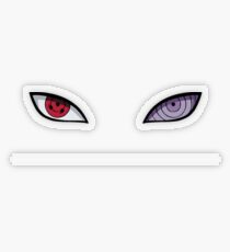Rinnegan sharingan narut Transparent Sticker