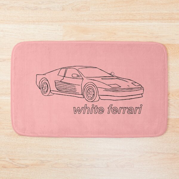 Item preview, White Ferrari designed and sold by musicallyfit.
