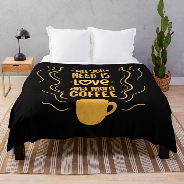 Aperçu de l'œuvre tout ce dont vous avez besoin c'est de l'amour et plus de café créée et vendue par ThiagoBeck.