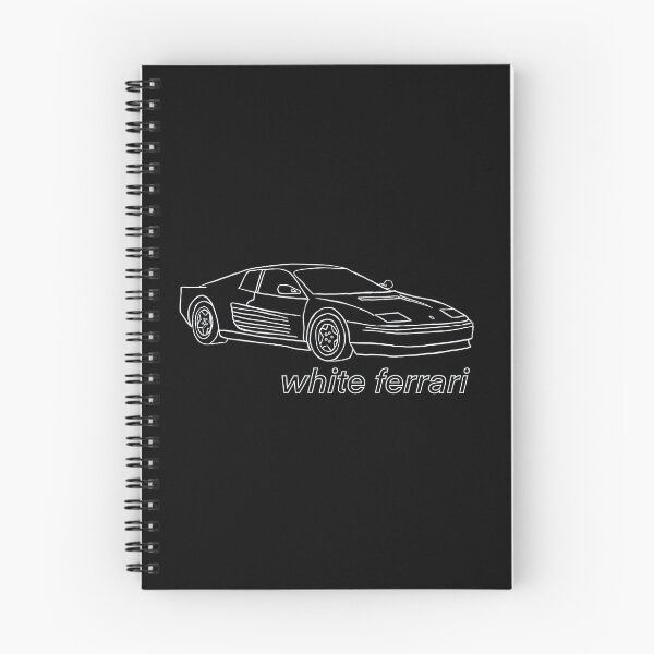 Item preview, White Ferrari  designed and sold by musicallyfit.