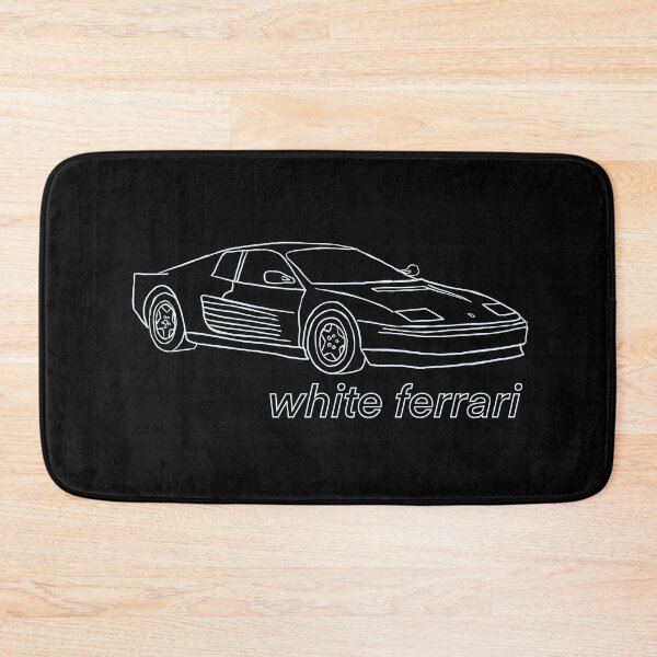 Item preview, White Ferrari designed and sold by musicallyfit.