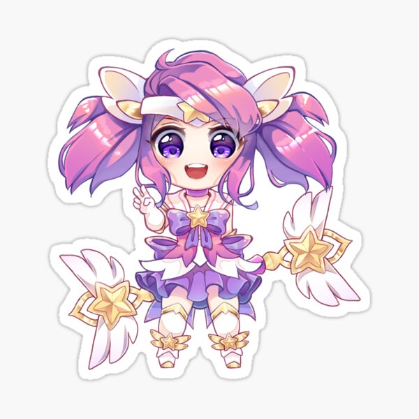 Star Guardian Lux Chibi Sticker