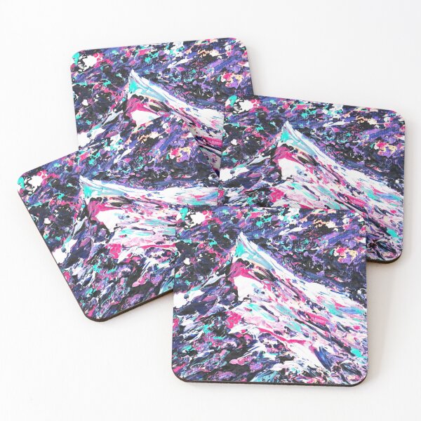 Item preview, Mountain Art, Splatter Abstract Art designed and sold by Kitslam Art.