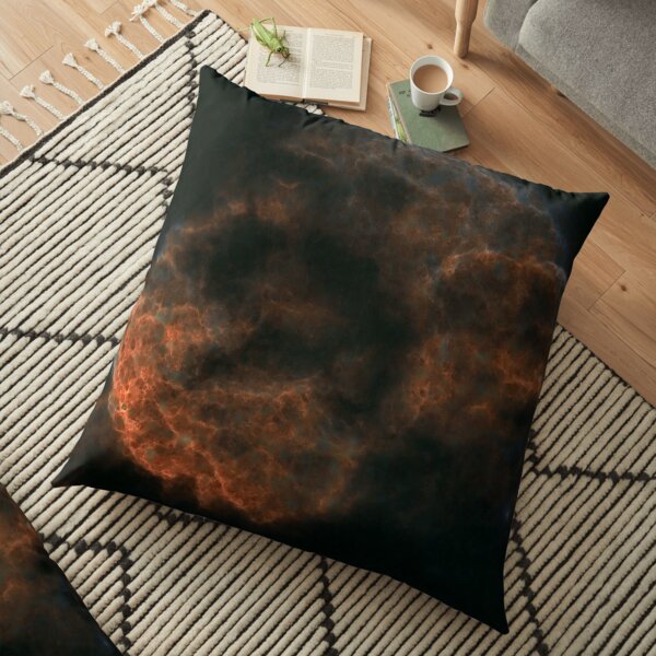 Starless jellyfish Floor Pillow