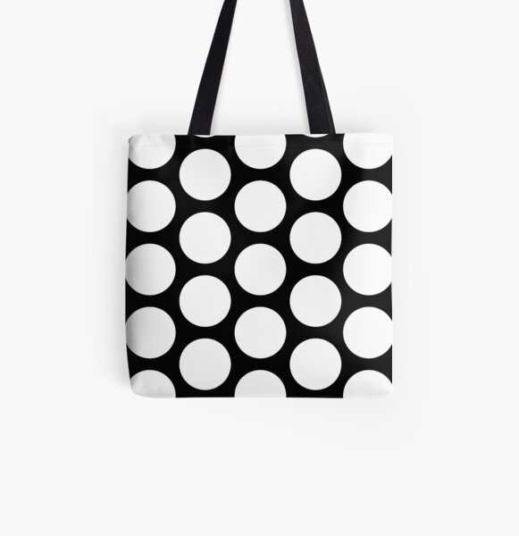 A photonic crystal is a periodic optical nanostructure that affects the motion of photons in much the same way that ionic lattices affect electrons in solids.  All Over Print Tote Bag