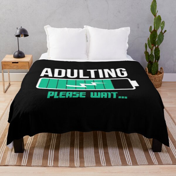 Item preview, Adultando ... Espere Diseño divertido designed and sold by Raymond Cloud.
