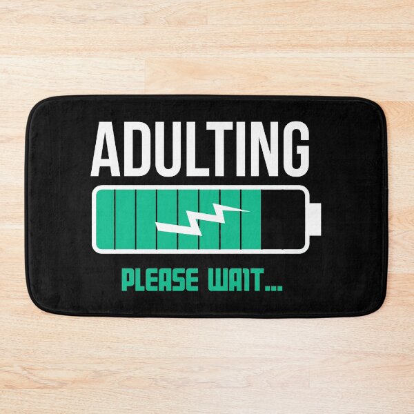 Item preview, Adultando ... Espere Diseño divertido designed and sold by Raymond Cloud.