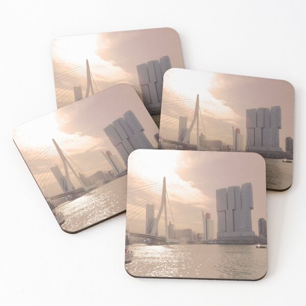 Item preview, Erasmus Bridge Rotterdam and harbour designed and sold by D. DAVID.