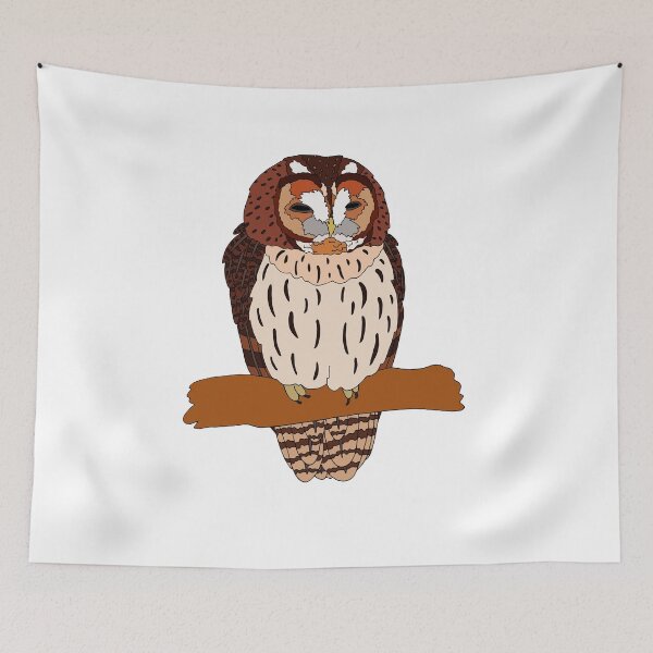 Item preview, Tawny Owl designed and sold by nolessjess.
