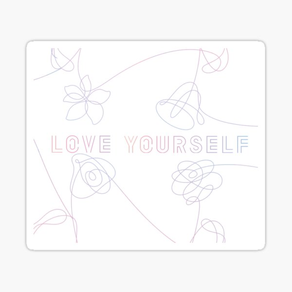 Bts Love Myself Stickers for Sale | Redbubble Bts Love Myself Stickers for Sale | Redbubble