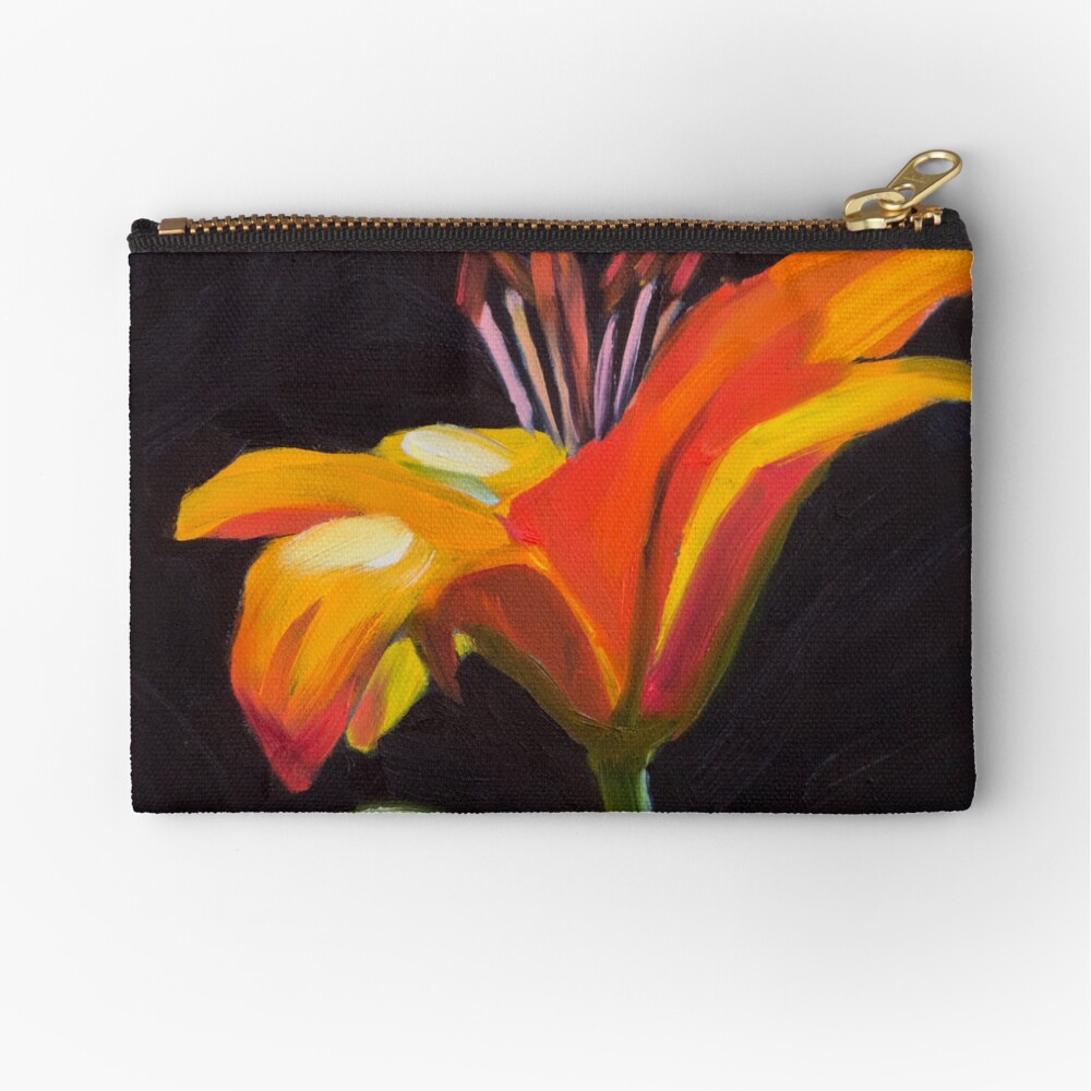 Frilly Lily Zipper Pouch