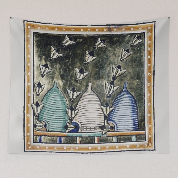 Item preview, HONEY BEES AND BEE HIVES Medieval Miniature designed and sold by BulganLumini.