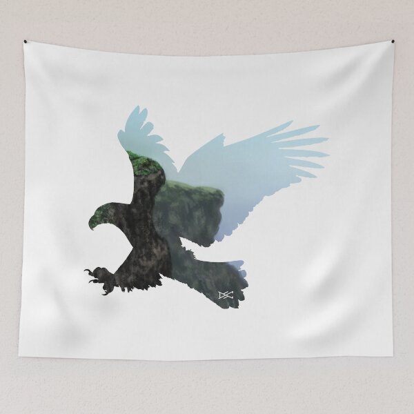 Item preview, Eagle Water Cliff Silhouette designed and sold by DSC Arts.