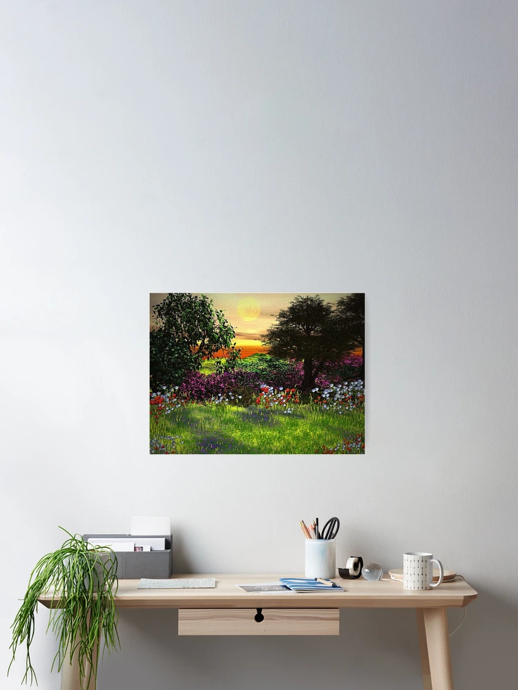 Thumbnail 2 of 3, Poster, Hello, Spring designed and sold by Norma Jean’s Art.