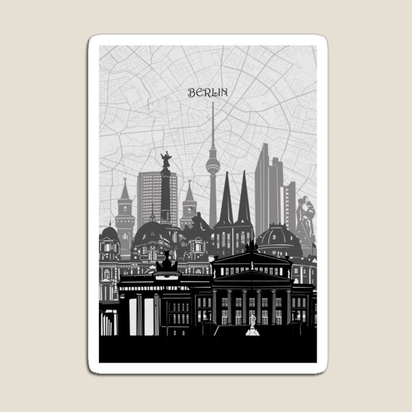 Item preview, berliner skyline designed and sold by BekimART2.