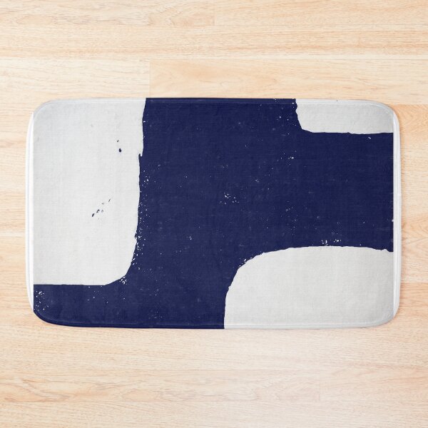 Artikelvorschau, Minimal Abstract Modern Art Series 3 Navy Blue entworfen und verkauft von Teeter-Totter.