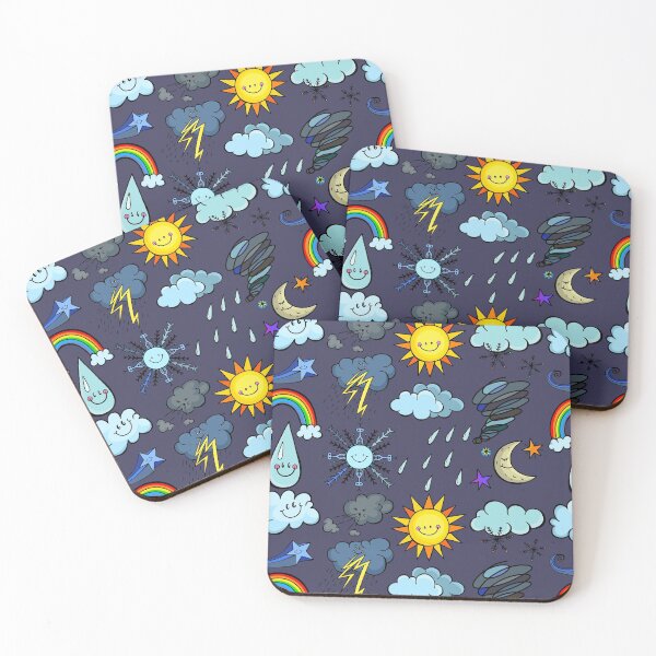 Item preview, Weather Doodles designed and sold by Prawny.