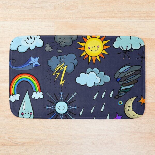 Item preview, Weather Doodles designed and sold by Prawny.