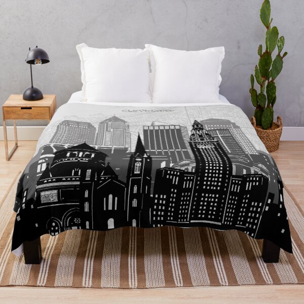 Item preview, cleveland skyline designed and sold by BekimART2.