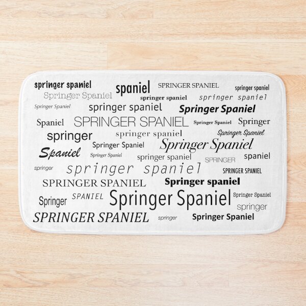 Item preview, Springer Spaniel Word Cloud designed and sold by Tillowin.