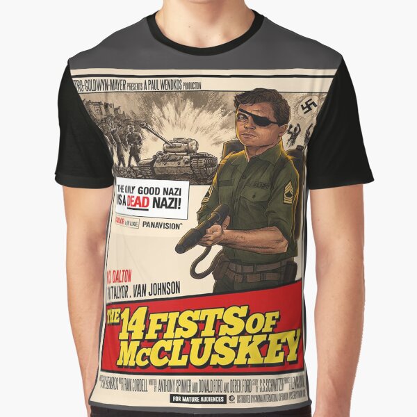 Once upon a time in hollywood - 14 fists of Mcluskey Graphic T-Shirt