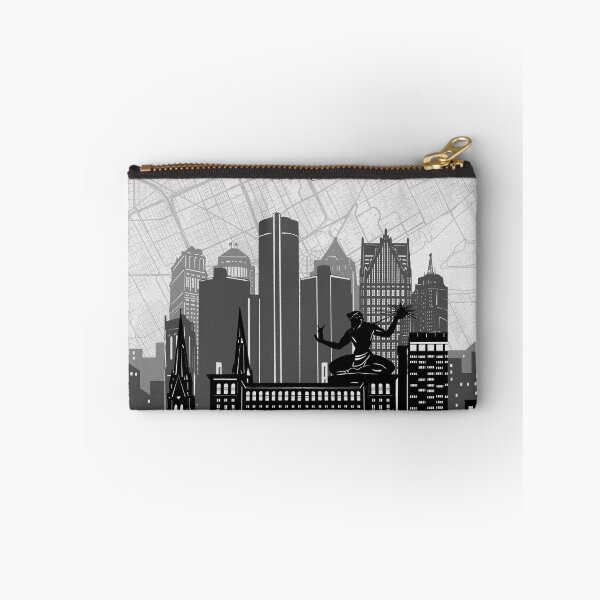 Item preview, detroit skyline designed and sold by BekimART2.