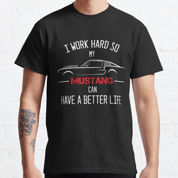 Funny Mustang Muscle car T-Shirt Classic T-Shirt