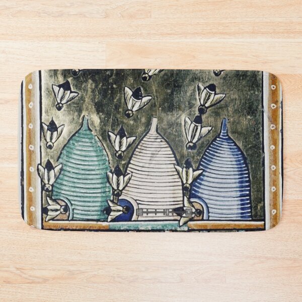 Item preview, HONEY BEES AND BEE HIVES Medieval Miniature designed and sold by BulganLumini.