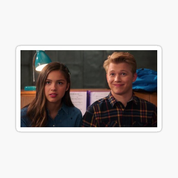 "olivia rodrigo and joe serafini - hsmtmts" Sticker by ...