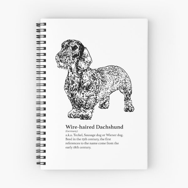 Item preview, Wire-haired Dachshund designed and sold by canis-mundi.