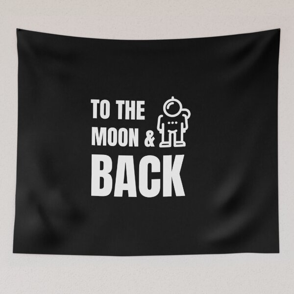 Item preview, To The Moon & Back designed and sold by EdifyEra.