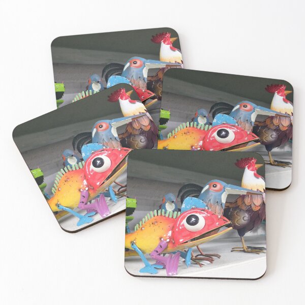 Item preview, Colourful animal ornaments designed and sold by pinkal.