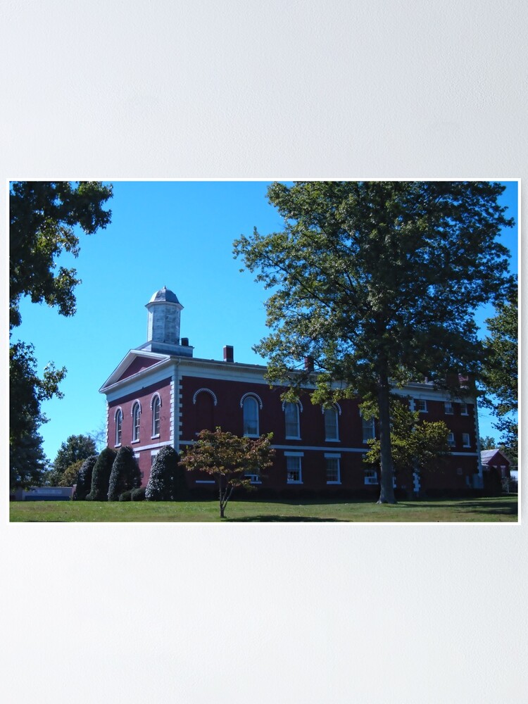 "Ironton Iron County Courthouse" Poster by barnsis Redbubble