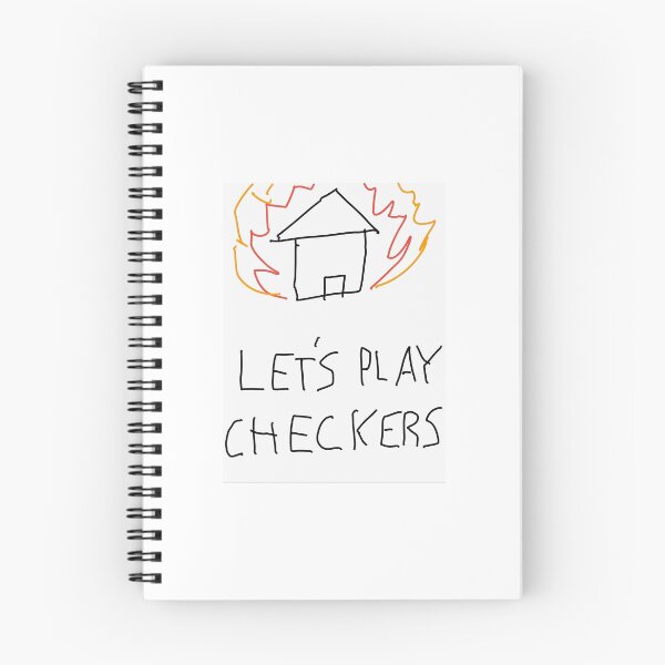 Item preview, Lets play checkers designed and sold by jekorknuts.