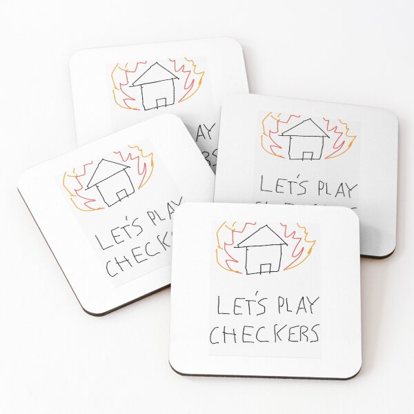 Item preview, Lets play checkers designed and sold by jekorknuts.
