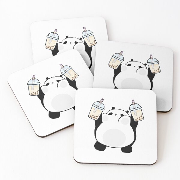 Item preview, Chubby Little Panda Loves Boba! designed and sold by SirBobalot.