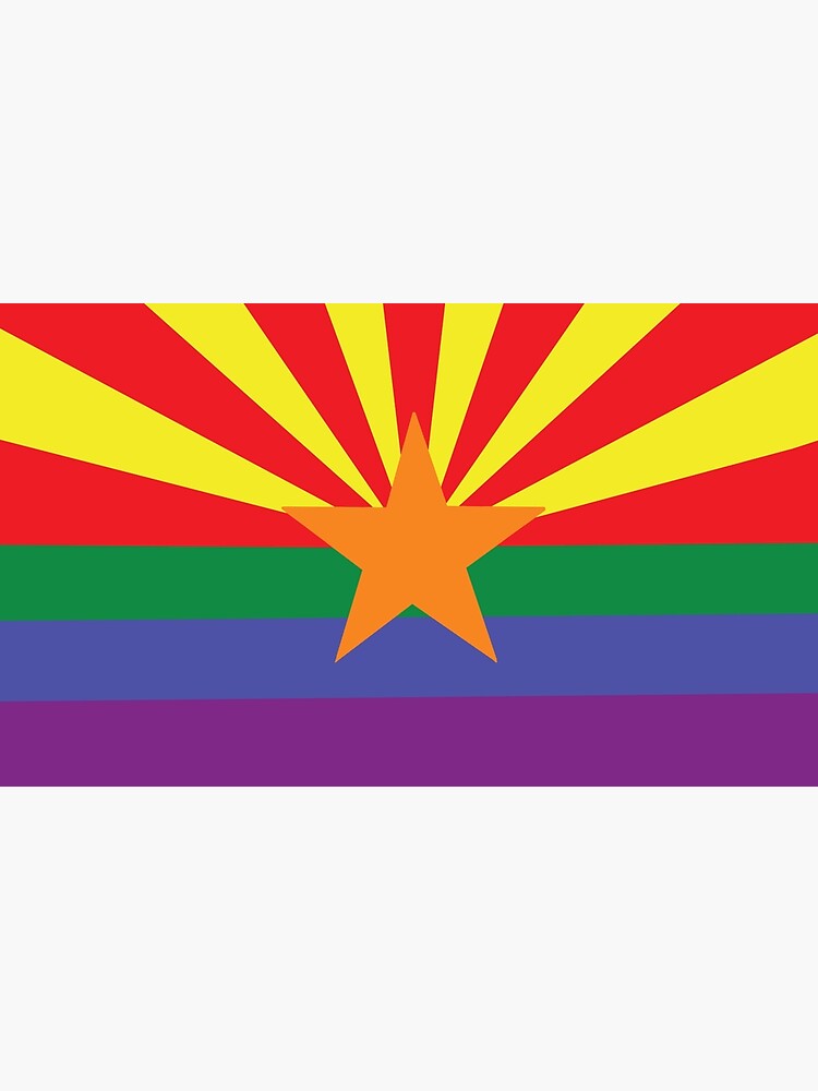 "arizona pride flag" Art Print by fantasticfear Redbubble