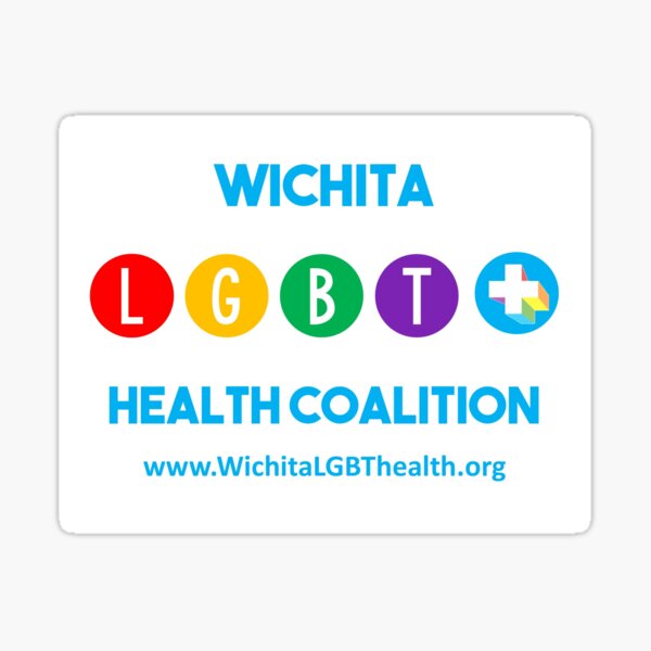 Wichita LGBT+ Health Coalition Sticker