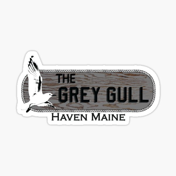Haven The Grey Gull Bar Sticker