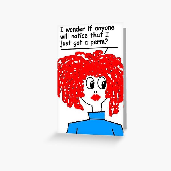 Beauty School Drop Out Greeting Card