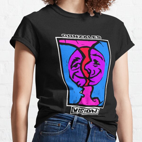Vision Skateboards Mark Gonzales 'Split Face' Old School Skate Graphic Classic T-Shirt