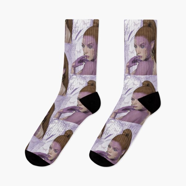 Item preview, A Feature in Lilac,  the face of an elf designed and sold by LoneAngel.